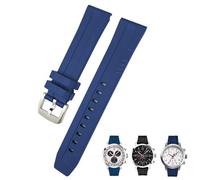 ZCCZJS Banda de vigilancia de 19 mm de 20 mm para T114417 T114 Strube Silicone Watch Store Store Butterfly Cloph Imploude Sport Sports