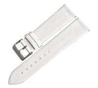 ZCCZJS Bandas de vigilancia de color rosa de 12 mm-24 mm para mujeres accesorios para relojes de cuero correa de reloj fina pulsera