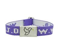 ZCCZJS Bracelets Día de independencia Pulsera tejida rojo blanco y azul Color de la bandera de la bandera Independencia Mezclado Braceletas