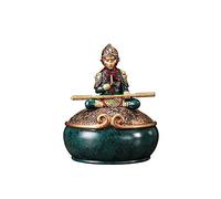 ZCCZJS Buda Estatua Resina Fighting Buddha Decoración Creativa Ornamentos Sala de Estar Crafts Crafts Monkey King King Decoración de la Oficina Decoración de cumpleaños Accesorios de Escritorio