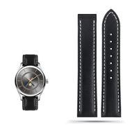 ZCCZJS Correa de reloj de cuero genuina para Omega Seamaster 300 150 Speedmaster 007 AT150 Brown Man Watchband 20 mm 22 mm