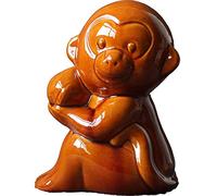 ZCCZJS Estatua de Elefante de cerámica Figura de Vaca Estatuas Decoración Moderna del hogar Sala de Estar de Interior Decoración de la Oficina Feng Shui Lucky Ornam