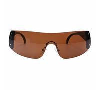 ZCCZJS Gafas de sol para mujeres Gafas de sol de chicas calientes retro Gafas de sol Fiesta de solas para conducir con pesca (color: oro reflectante)