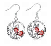 ZCCZJS Gancho de Oreja Redondo Hueco de Arte Noble clásico de Moda para Mujer