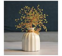 ZCCZJS Gem Tree Mini Crying Crystals Stone Bonsai Money Tree （Siete Colores） Colorido Feng Shui Ornaments For Good Luck Wealth Decoración de la Oficina en el hogar Regalos de la casa Regalos de