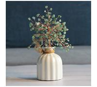 ZCCZJS Gem Tree Mini Crying Crystals Stone Bonsai Money Tree （Siete Colores） Colorido Feng Shui Ornaments For Good Luck Wealth Decoración de la Oficina en el hogar Regalos de la casa Regalos de
