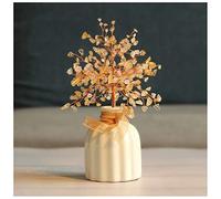 ZCCZJS Gem Tree Mini Healing Crystals Stone Bonsai Money Tree （Siete Colores） Colorido Feng Shui Ornaments For Good Luck Wealth Decoración de la Oficina en el hogar Regalos de la casa Regalos de
