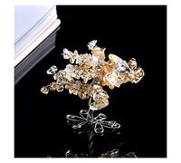 ZCCZJS Gem Tree Natural Crystal Mineral Ornaments Decoración del Árbol de la Vida Gema Familia Decoración del hogar Decoración del Regalo Espiritual del árbol de Cristal (Color: D)