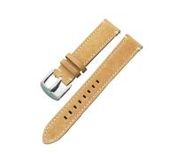 ZCCZJS Grano Grain Genuine Leather Watch Band Strap Bandas de reloj de lanzamiento rápido 18 mm 20 mm 22 mm Vintage Bandas