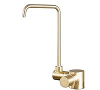 ZCCZJS Grifo de Filtro de Agua del Grifo Giratorio de 360 ° - Purificador Negro para Sistemas de ósmosis inversa - Ideal para Agua Potable Limpia - Brigada Gold Edition