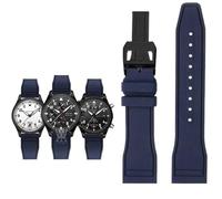 ZCCZJS Para IWC Fluoro Rubber Store Releing Pilot Pilot AMG PETRONAS F1 Equipo impermeable Sports Sports Watchbel 20 mm 22 mm 22 mm