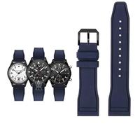 ZCCZJS Para IWC Fluoro Rubber Store Releing Pilot Pilot AMG PETRONAS F1 Equipo impermeable Sports Sports Watchbel 20 mm 22 mm 22 mm