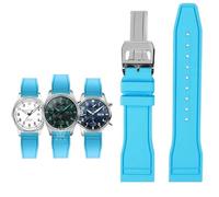 ZCCZJS Para IWC Fluoro Rubber Store Releing Pilot Pilot AMG PETRONAS F1 Equipo impermeable Sports Sports Watchbel 20 mm 22 mm 22 mm