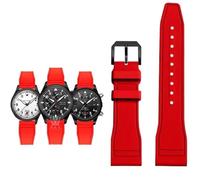 ZCCZJS Para IWC Fluoro Rubber Store Releing Pilot Pilot AMG PETRONAS F1 Equipo impermeable Sports Sports Watchbel 20 mm 22 mm 22 mm
