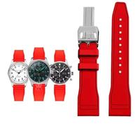 ZCCZJS Para IWC Fluoro Rubber Store Releing Pilot Pilot AMG PETRONAS F1 Equipo impermeable Sports Sports Watchbel 20 mm 22 mm 22 mm