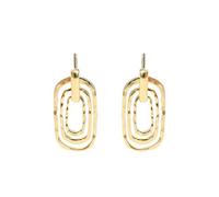 ZCCZJS Pendientes con Forma de Gota, joyería de Plata de Ley S925, Pendientes geométricos Personalizados, Oro, Plata 925