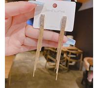 ZCCZJS Pendientes de Borde de Temperamento Regalos de joyería Larga y Completa