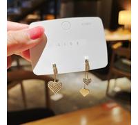 ZCCZJS Pendientes de Mariposa para Mujeres Pendientes de Borla Largos Brillantes Joyas Hermosas