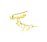 ZCCZJS Pendientes Joyas para Mujeres Fina Estrellas Pendientes Regalo para la Escuela Adolescencia Dama