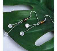 ZCCZJS Pendientes para Mujeres, Pendientes con pequeño Temperamento Fresco, Bandeja,