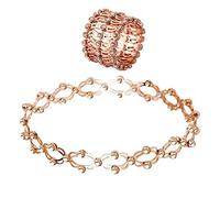 ZCCZJS Pulsera de múltiples Capas, con una sensación de jerarquía e Impacto Visual, lo Que Hace Que su muñeca Sea más Tridimensional, Pulsera de múltiples Capas para Mujeres