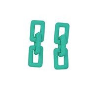 ZCCZJS Temperamento de la Moda de la Moda acrílica de la Moda Femenina aretes Retro Elegantes