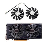 ZCDYGHU 2 Unidades/Juego de disipadores Calor para GPU VGA P106 GTX 1060 para MSI GeForce GTX1060 GTX-1060-6GT-OC para INNO3D, Ventilador refrigeración para Tarjeta gráfica