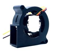 ZCDYGHU para soplador SXDOOL 5020, 12 V CC, 0,15 A, centrífugo para turbina, Ventilador de 50 mm, 3 Cables, Enfriador refrigeración, 5100 RPM, rodamiento Bolas Doble