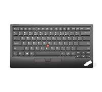 ZCDYGHU Teclado con Cable de Punto Rojo pequeño para Lenovo Thinkpad, Teclado para Oficina, Accesorios para computadora, 0B47190USB/Bluetooth(Bluetooth Keyboard)