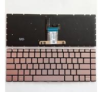 ZCDYGHU Teclado para HP Pavilion 14-CC 14-BD 14-CB 14-DA 14-CD 14-M TPN-Q188 Q190 Q207 W125 W131 14S-DR 14-FR 14-DQ 14-FQ(SP Gold Backlit)