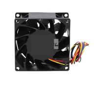 ZCDYGHU Ventilador de 80 mm para Delta TFB0812UHE, Ventilador refrigeración PWM, 12 V, 2,34 A, x 38, axial para servidores e inversores