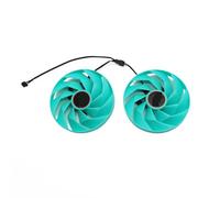 ZCDYGHU Ventilador de GPU 95 mm, 4 Pines, FD10015M12D, 0,45 A, Compatible con Tarjetas gráficas Sapphire Radeon RX7600XT, 7700XT y 7800XT Pulse(2-Fan)