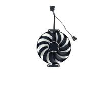 ZCDYGHU Ventilador de GPU 95 mm FDC10U12S9-C CF1010U12S 7 Pines para ASUS Dual GeForce RTX 3060 3070 V2 OC Edition 8 GB(Black A-Fan T12)
