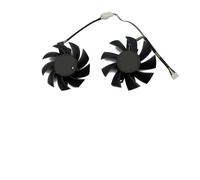 ZCDYGHU Ventilador de refrigeración 4 Pines GA72S2U GA82S2H 12 V y 0,32 A para ZOTAC Gaming GeForce GTX 1660 Super 1660Ti, Ventilador Repuesto Doble ZT-T16620F-10L