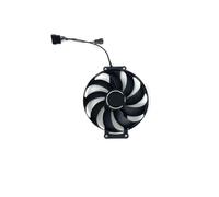 ZCDYGHU Ventilador de refrigeración 90 mm y 6 Pines CF9010U12D T129215SU para ASUS Dual RTX 3060 TI 8G Mini V2 LHR, Ventilador para Tarjeta gráfica(Black A-Fan T12)