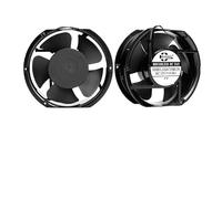 ZCDYGHU Ventilador de refrigeración axial Industrial para gabinetes, con Doble Bola, 170 mm, 172, x 51 y 25, CC 12 V, 24 48, Red Protectora Tornillo