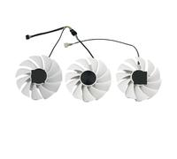 ZCDYGHU Ventilador de refrigeración DIY para Ventilador Alternativo ZT-A30800K-10P GA92S2U CF9015H12S para Zotac GeForce RTX 3080 3080Ti para GPU Trinity OC White Edition(3-Fan)