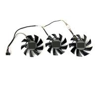 ZCDYGHU Ventilador de refrigeración FD8015U12D 75 mm para ASUS GTX 1660 Super Ti RX 5700 XT TUF X3 OC, PLA08015S12HH T128015SU(Black 3-Fan)