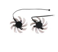 ZCDYGHU Ventilador de refrigeración GA91S2U 85 mm para Palit GeForce GTX 1660 Ti RTX 2070 2060 Super Dual(Black 2-Fan)