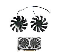 ZCDYGHU Ventilador de refrigeración HA8010H12F-Z 75 mm y 2 Pines para Tarjeta gráfica MSI GeForce GTX 1650 Super Ventus XS