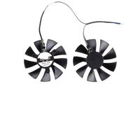 ZCDYGHU Ventilador de refrigeración para GPU 85 mm GA91S2H y 4 Pines para ZOTAC GTX 1060 6 GB 1070 Mini GTX1050Ti, GFY09010E12SPA(Black 2-Fan 42MM)