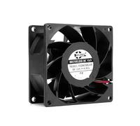ZCDYGHU Ventilador de refrigeración para Servidor inversor SXDOOL, 80 x 38 mm, 24 V CC, con Doble rodamiento Bolas, 8038, 0,50 A, 6000 RPM