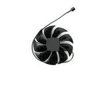 ZCDYGHU Ventilador de refrigeración para Tarjeta gráfica EVGA GeForce RTX 3070, 3080, TI 3090 FTW3 Ultra (87 mm, PLD09220S12H)(Black A-Fan)
