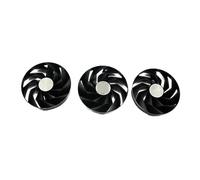 ZCDYGHU Ventilador de refrigeración para Tarjeta gráfica Sapphire para Nitro+, FD10015M12D RX7900XT 95 mm, para AMD Radeon RX 7900 XT 7800XT(3-Fan)