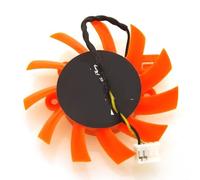 ZCDYGHU Ventilador de refrigeración para Tarjeta gráfica ZOTAC GT210 GT220 GT240 GT430, 12 V, 0,10 A, 55 mm, 34 x 31 13, 2 Cables, 4 Pines