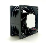 ZCDYGHU Ventilador de refrigeración Potente THB0812BE 12 V CC con Velocidad Aire CFM, rodamiento Bolas Doble 80 x 38 mm para Enfriador GPU minería
