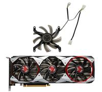ZCDYGHU Ventilador de refrigeración T129215SU 0.50A GTX1080Ti, Compatible con PNY, Manli, GeForce GTX 1080 Ti 11 GB XLR8, Tarjeta gráfica para Juegos OC(C-Fan)