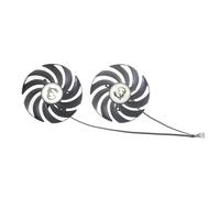 ZCDYGHU Ventilador de Tarjeta gráfica PLD09210B12HH DC12V 0.40A 4 Pines para MSI para GeForce para RTX 3060 para Ti para 3070 para 3080 para 3090 para Gaming X para Trio(White Connector)