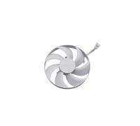 ZCDYGHU Ventilador para Tarjeta gráfica T129215BU CF1015U12D RTX4080 RTX4090 para ASUS ROG Strix RTX 4080 4090, versión OC Blanca(A-Fan)