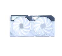 ZCDYGHU Ventilador y Cubierta para Tarjeta gráfica CR121015UD para ASUS Dual GeForce RTX 4070 Super White Edition